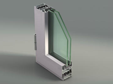NC 50 I - Aluminium casement window by METRA Building - view 2